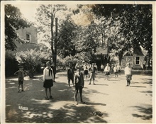 Back or side of old kindergarten?